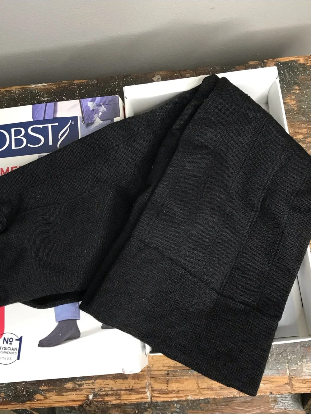 JOBST ForMen Casual Medical Compression Socks Black Sz XL